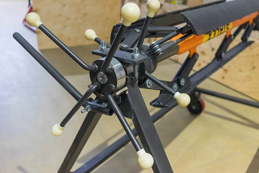 Самоцентрирующийся разматыватель рулонного металла Stalex РСЦ-1250