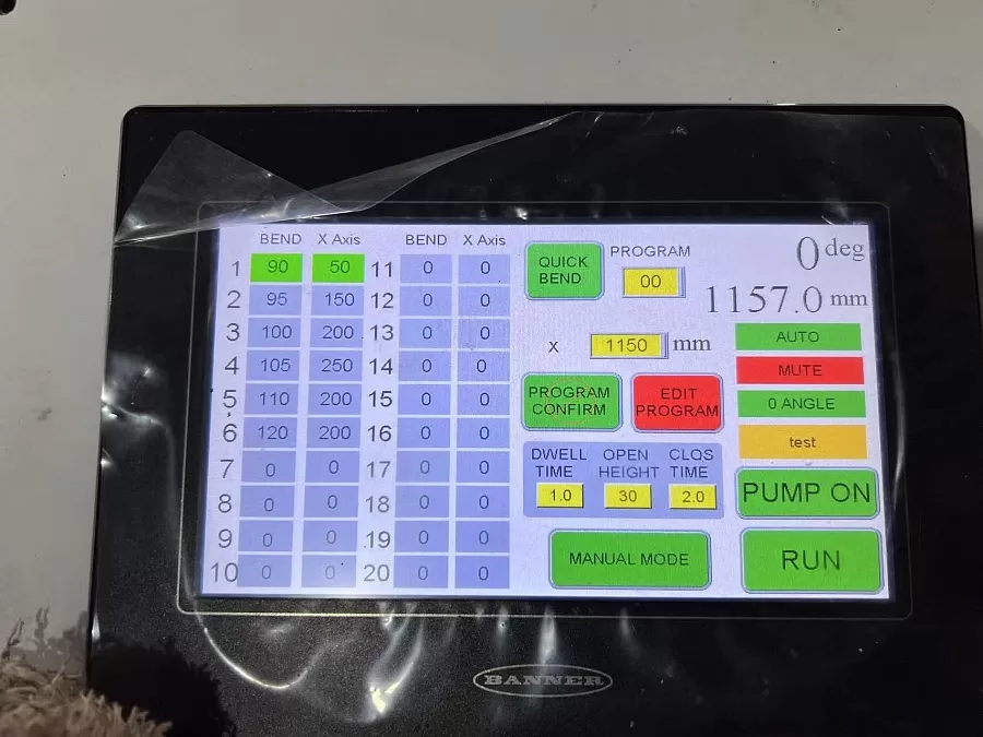 Гидравлический листогиб Stalex PBK-4x2500